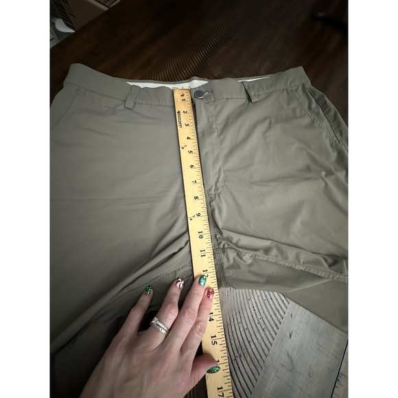 7 Diamonds Zuma Shorts Mens Size XL Gray Nylon Spandex Blend Casual Golf #GG13-5 - Picture 4 of 11